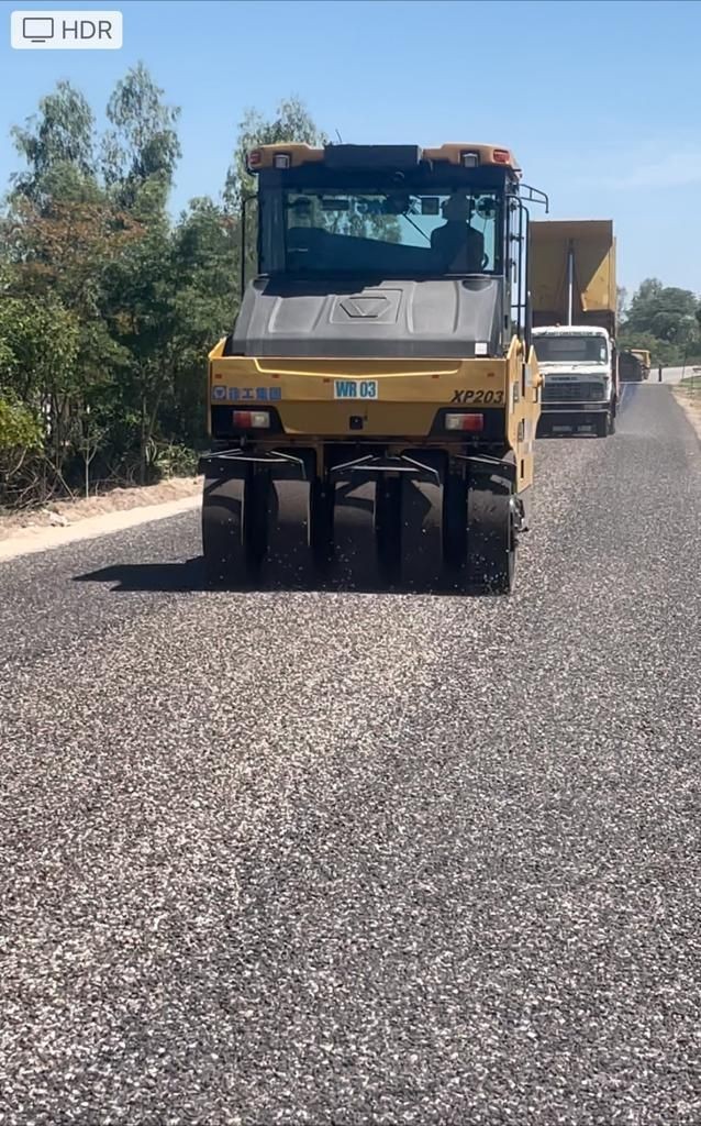 Road construction equipment 